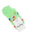 Зеленые спортивные носки с принтом "мороженое"