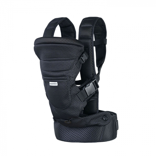 Рюкзак-переноска Comfort Mesh (сетка) цвет черный BABYROX | Фото 1