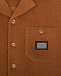Рубашка светло-коричневого цвета Dolce&Gabbana | Фото 3