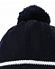 Темно-синяя шапка с помпоном Catya | Фото 3