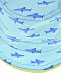 Голубая панама с принтом &quot;акулы&quot; MaxiMo | Фото 3