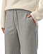 Серые брюки с поясом на резинке Panicale | Фото 7