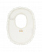 Комплект: комбинезон, повязка и слюнявчик. белый Dolce&Gabbana | Фото 4