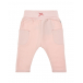 Спортивные брюки пудрового цвета Sanetta Kidswear | Фото 1