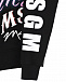 Черная толстовка-худи с логотипом MSGM | Фото 4