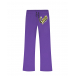 Фиолетовые спортивные брюки с принтом &quot;Candy&quot; No. 21 | Фото 1