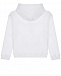 Белая толстовка-худи с логотипом Calvin Klein | Фото 2