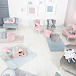 Детское велюровое кресло Lil Sofa, розовый Roba | Фото 17