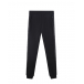 Черные спортивные брюки с лампасами в тон Philipp Plein | Фото 1