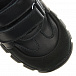 Черные кроссовки из кожи с контрастной отделкой Dsquared2 | Фото 6