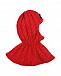 Красная шапка-шлем с аппликацией &quot;медвежонок&quot; Chobi | Фото 3