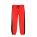 Красные спортивные брюки с лампасами Ermanno Scervino | Фото 1
