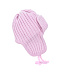 Розовая шапка-ушанка из шерсти и кашемира  | Фото 2