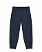 Темно-синие болоньевые брюки IL Gufo | Фото 2