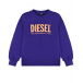 Фиолетовый свитшот с логотипом Diesel | Фото 1