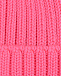 Розовая шапка с отворотом Chobi | Фото 3