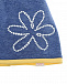 Голубая шапка с цветком из стразов MaxiMo | Фото 3