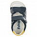 Темно-синие сандалии с желтой отделкой Falcotto | Фото 4
