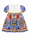 Платье с принтом &quot;carretto&quot; Dolce&Gabbana | Фото 3