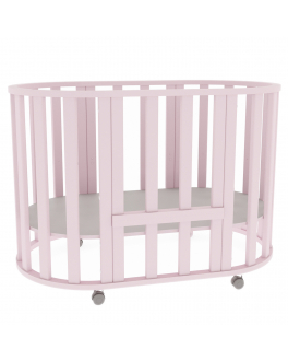 Кроватка для малыша Circle Pink Rabbit , арт. CI.0112.06.P | Фото 1