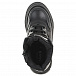 Черные ботинки с текстильными вставками Morelli | Фото 4