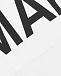 Белый свитшот с черным лого MM6 Maison Margiela | Фото 3