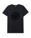 Черная футболка с логотипом в круге Balmain | Фото 1