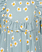 Голубое платье с принтом &quot;ромашки&quot; Stella McCartney | Фото 3