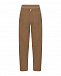 Вельветовые брюки коричневого цвета Deha | Фото 2