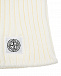 Белый шарф с логотипом  | Фото 3