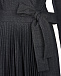 Темно-серое платье из смесовой шерсти Parosh | Фото 6