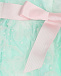 Бирюзовое платье с розовым поясом Aletta | Фото 4