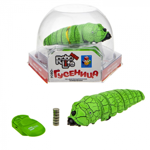 Зеленая робо-гусеница 1 TOY | Фото 1