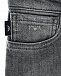Серые джинсы с потертостями Emporio Armani | Фото 3