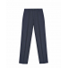 Синие классические брюки из шерсти Dal Lago | Фото 1
