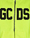 Салатовая куртка из эко-меха GCDS | Фото 3