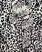Плиссированное платье с леопардовым принтом  | Фото 7
