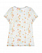 Белая пижама с цветочным принтом Sanetta | Фото 3
