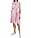 Розовое платье без рукавов Pietro Brunelli | Фото 6