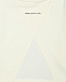 Топ укороченный оверсайз с логотипом, белый Karl Lagerfeld kids | Фото 3
