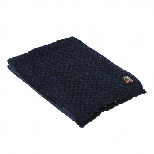 Синий вязаный шарф Parajumpers | Фото 1
