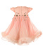 Розовое платье с крупными стразами  | Фото 2