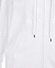 Белая толстовка-худи с логотипом No. 21 | Фото 7