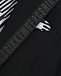 Черный пиджак с лого на лацкане Bikkembergs | Фото 3