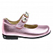 Розовые туфли с кристаллами Monnalisa | Фото 2