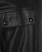 Кожаный комбинезон черного цвета Yves Salomon | Фото 4