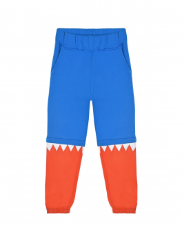 Спортивные брюки-трансформеры Yporque Мультиколор, арт. SS210055 BLUE + RED | Фото 1