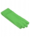 Зеленый тонкий шарф
