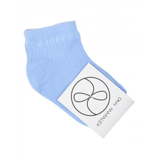 Голубые носки в рубчик Dan Maralex | Фото 1