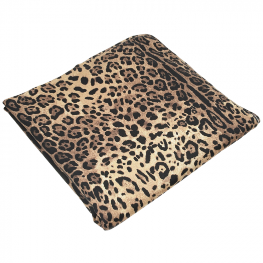 Одеяло с леопардовым принтом, 76x78 см Dolce&Gabbana | Фото 1